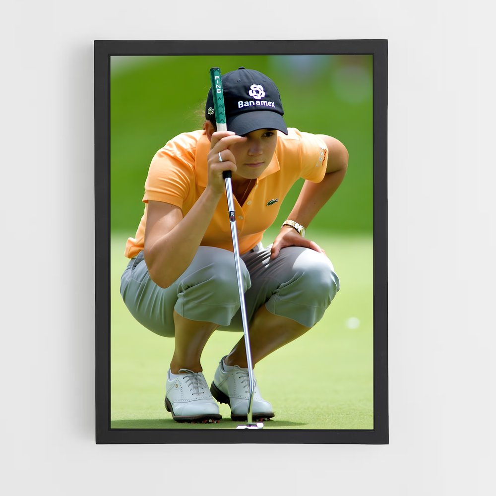 Poster Swing de Lorena – affiche Golf (vue 2)